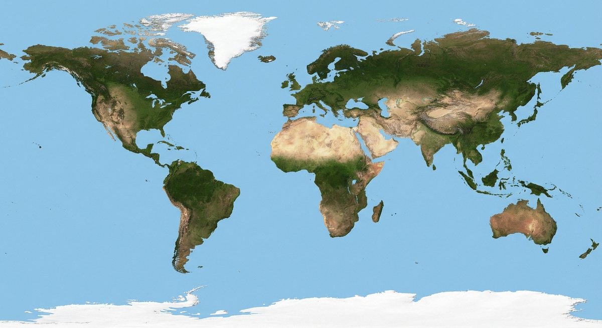 Interaktive Weltkarte